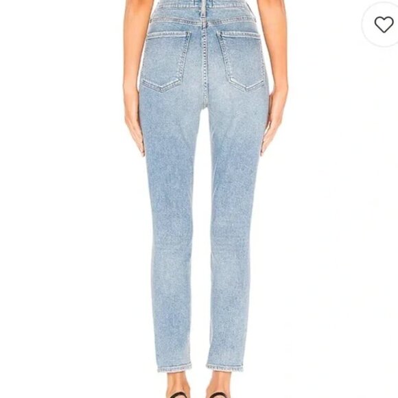 AGOLDE Denim Women's NICO High Rise Slim Fit Jeans Size 23 - Picture 2 of 12